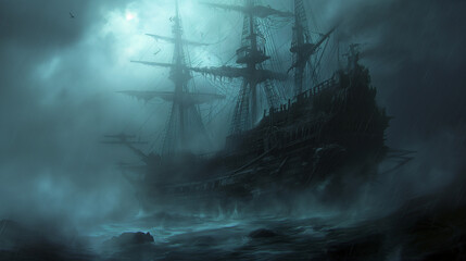 Haunted Ghosts Ship
