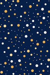 royalblue polka dot, boho color palette, simple line, modern minimalist vector illustration pattern 