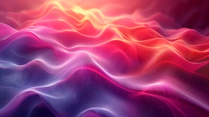 Obraz premium Abstract Background with Smooth Shapes Generative AI