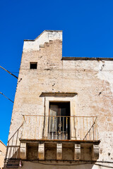 Fototapeta na wymiar the historic center of Galatina Lecce Italy
