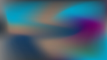 Fototapeta premium Colorful dark gradient mesh abstract background. Blurred-colored abstract background. Business or advertising design. Bright dynamic mesh for poster, flyer, and banner. Vector illustration