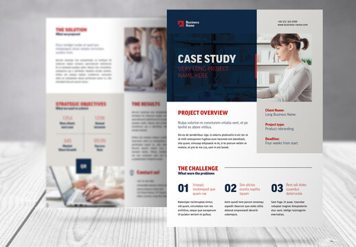 Case Study Business Document Template 