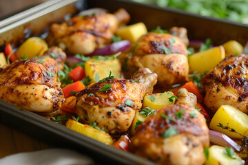 Hawaiian Traybake Chicken: Tropical Flavors Infused in Every Bite