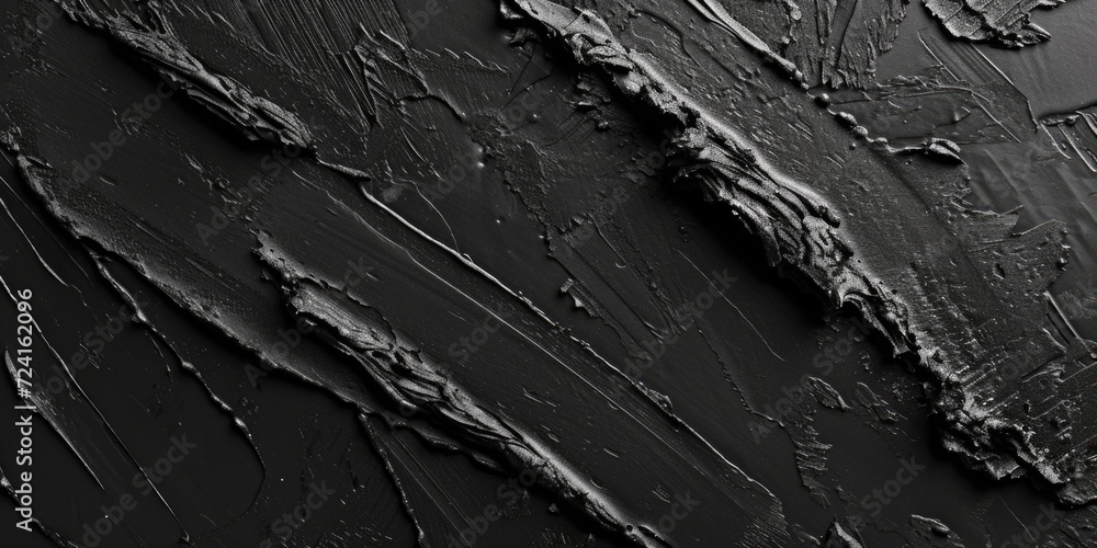 Poster a black and white photo capturing the beauty of paint splatters. perfect for adding a touch of creat
