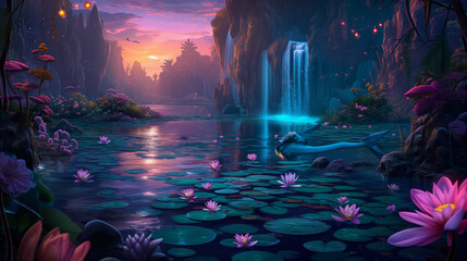 Twilight Mermaid Lagoon