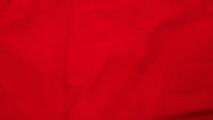 luxury red tulle fabric with wavy folds, texture, abstract background - obrazy, fototapety, plakaty
