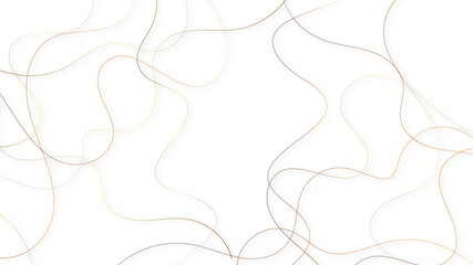 Colorful random pattern line stroke on a transparent background. Decorative pattern with tangled curved lines. Random chaotic lines abstract geometric pattern vector background.	
