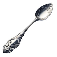 Backgroundless spoon