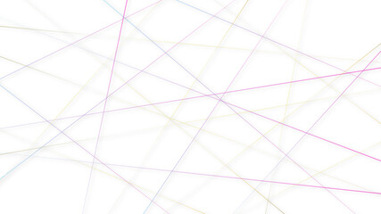 Random geometric line pattern on a transparent background. Random line low poly pattern. abstract seamless line vector. Random chaotic lines abstract geometric patterns of modern design.