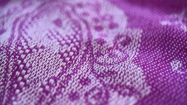 Pink Scarf Fabric, Slider Shot