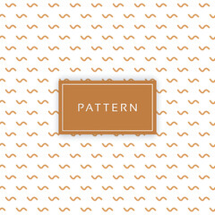 Creative abstract line doodle seamless pattern. black pencil wave drawing background vector art