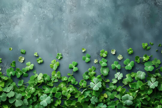 St. Patrick background with copy space