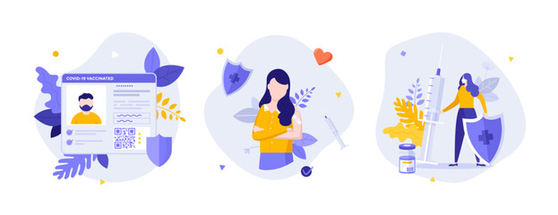 Obraz premium Set Of Business Characters Concepts