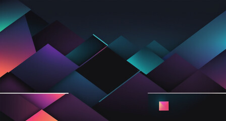 Obraz premium A blue and purple background with a blue background and the text space in the middle