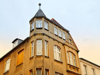 Historical house in old town Wismar, Germany
