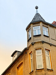 Fototapeta na wymiar Historical house in old town Wismar, Germany
