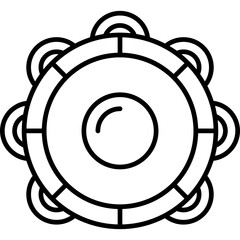 Tambourine Icon