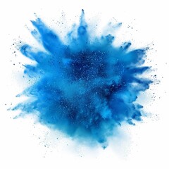 Fototapeta na wymiar colorful explosion of powder 
