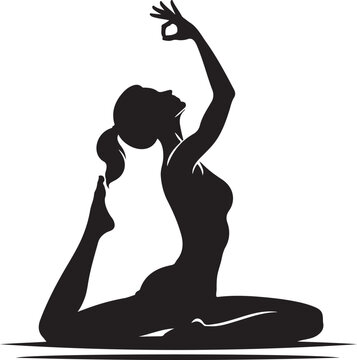 Yoga vector illustration 