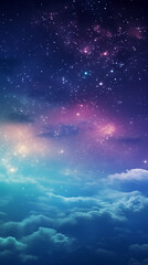 beautiful cloud scape background and wallpaper