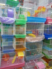 Käfige Bangkok Markt