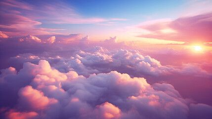 beautiful cloud scape background and wallpaper