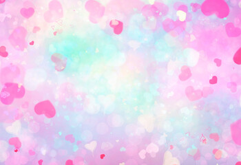 abstract background with bokeh