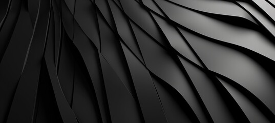 Fototapeta premium Chic Simplicity: A Modern Black Background Unveiling Minimalist Elegance - A Contemporary Fusion of Style and Simplicity in a Sleek and Trendsetting Design Palette.