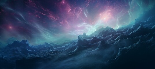Cosmic Ballet: Enigmatic Nebulous Formations Swirling Amidst a Celestial Tapestry - A Mesmerizing Dance of Ethereal Beauty and Astral Harmony in the Cosmos