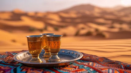Fototapeten tea in the desert © sam richter