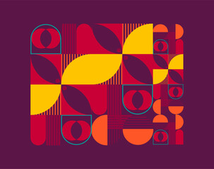Shapes Curve Circles triangle Collage