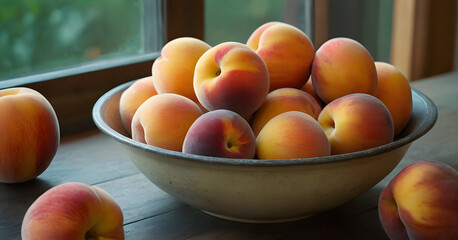 Peach bowl