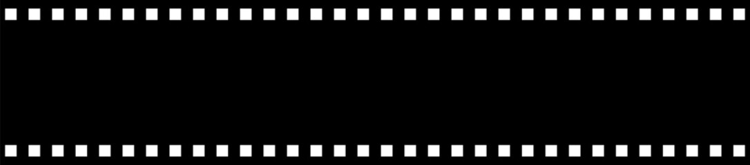 Grunge film strips collection. Old retro cinema movie strip video recording. Vector .
