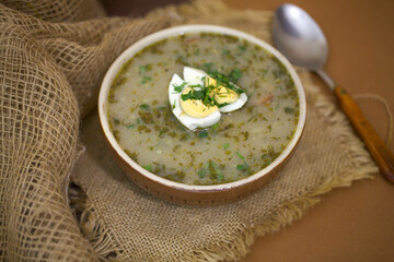 Zupa - żurek  © Katarzyna