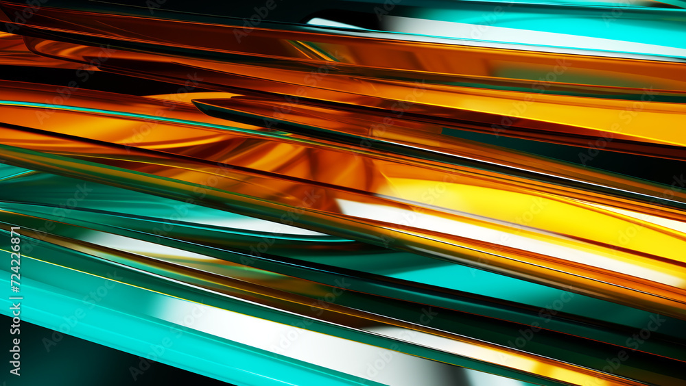 Aufkleber gradient background for web design made of horizontal lines and stripes , generated by ai,