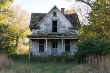 Abandoned Old House in Need of Home Improvement