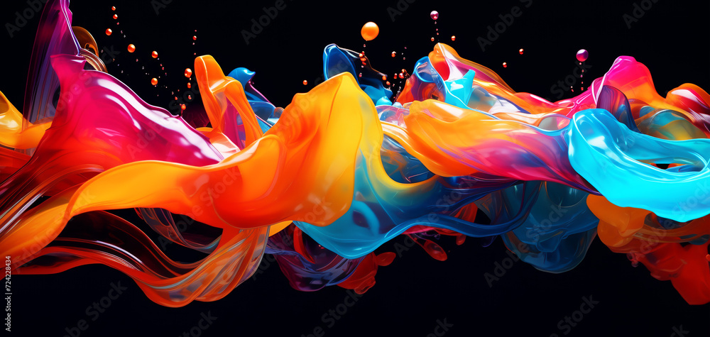Aufkleber smooth gradient background for web development ,created by ai