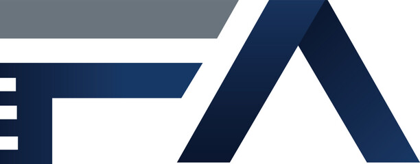FA letter logo
