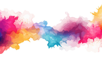 Wasserfarben Kleckse Hintergrund Bunt Farbe