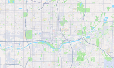 Oklahoma City Map, Detailed Map of Oklahoma City