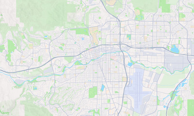 Reno Nevada Map, Detailed Map of Reno Nevada