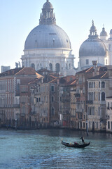 Gondola on the "Canal Grande" in Venice.