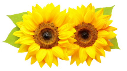 Sunflower. Isolated on a white background png like