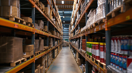 
warehouse shelfs