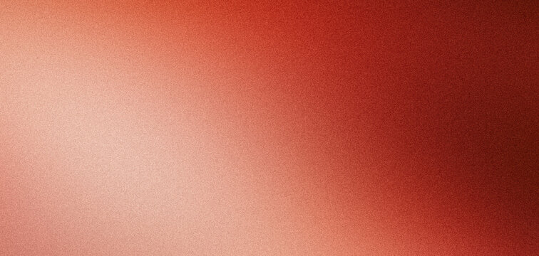 Red orange copper grainy gradient background terracotta abstract backdrop copy space