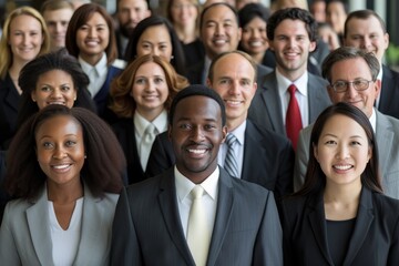 Portrait of a group of business people