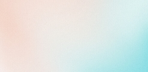 Fototapeta premium Light grainy gradient background white green beige subtle pastel colors banner backdrop copy space