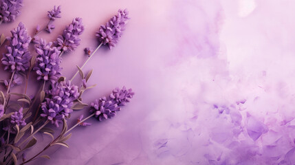 Lavender background - obrazy, fototapety, plakaty