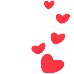 Valentine, Valentine’s Day, heart, love, celebration, romance, romantic, anniversary, decoration, deco, pattern, Clip art, illustration, graphic, painting, hand painting, minimalism, minimalist, minim