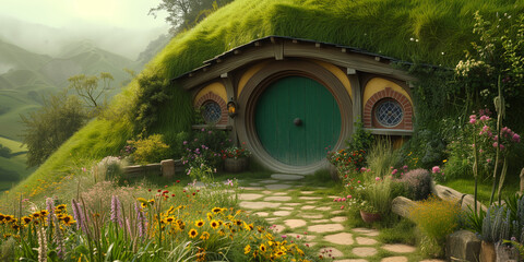 Lord of the rings hobbit house in shire - 724268477